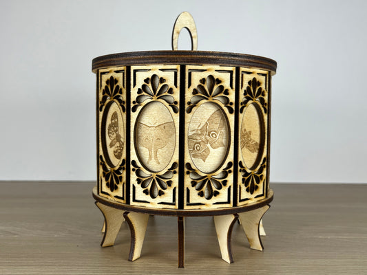 12 Sided Gift Box Wildlife View 2