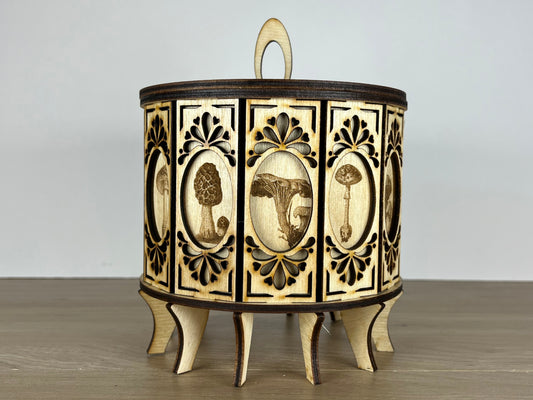 12 Sided Gift Box Mushrooms View 2