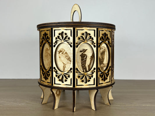 12 Sided Gift Box Wildlife View 2