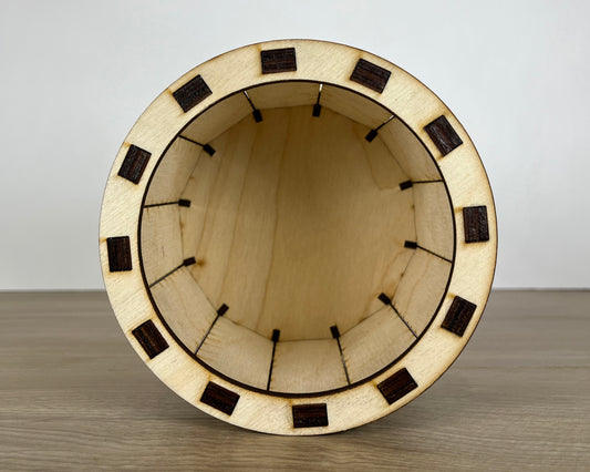 12 Sided Gift Box Inside