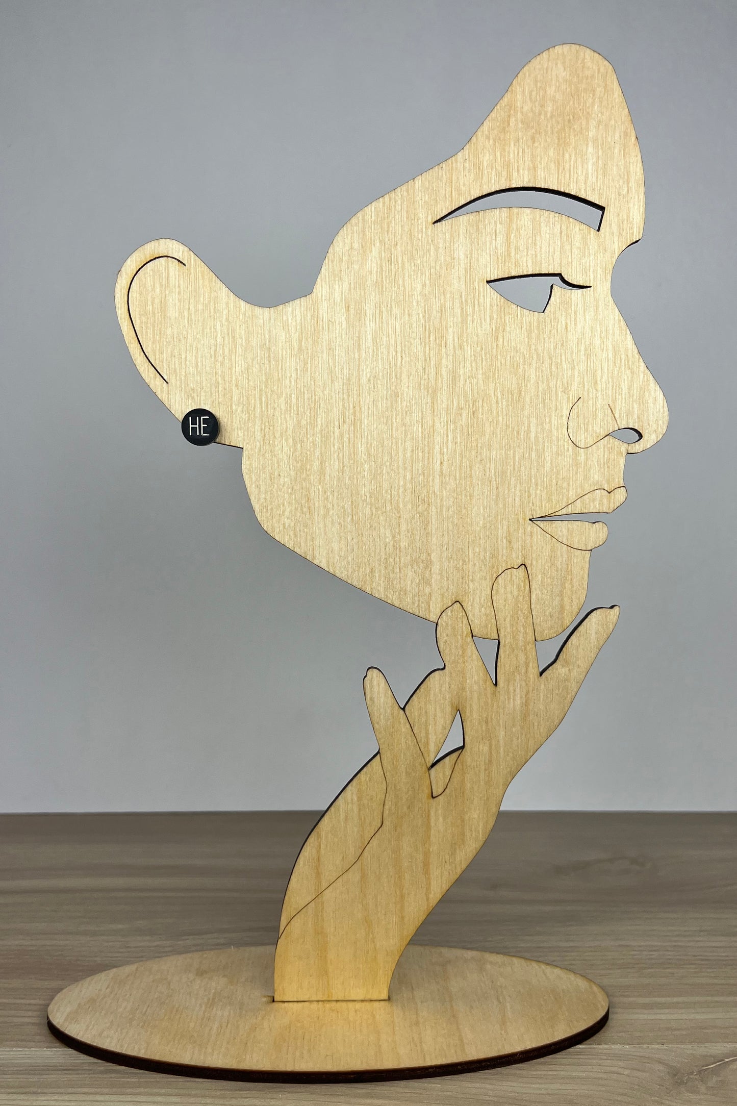 Earring Acrylic He His
