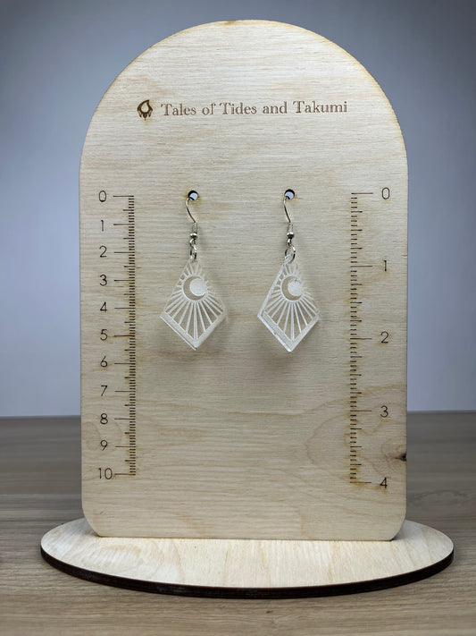 Earring Sun Moon Set