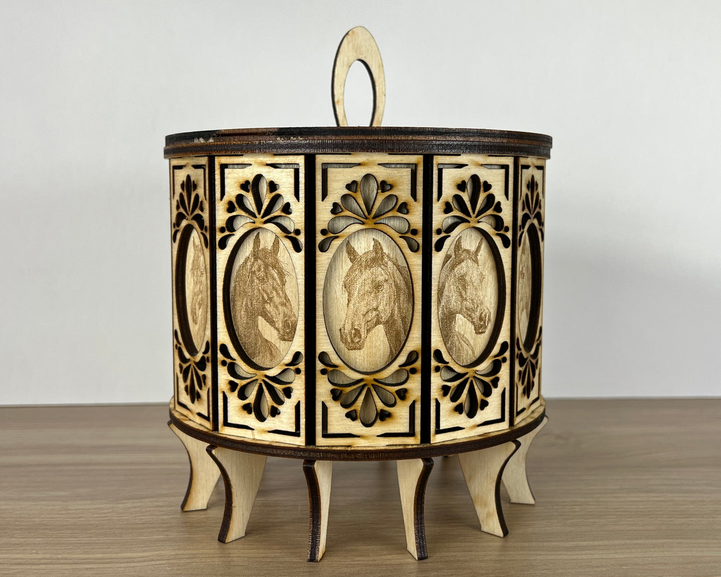 Horse 12 Sided Gift Box Side 3