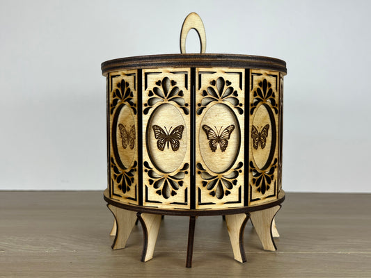 12 Sided Gift Box Butteries View 1