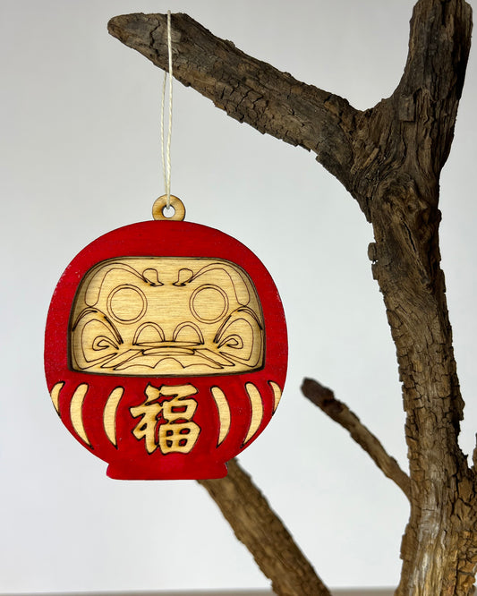 Daruma Doll Ornament