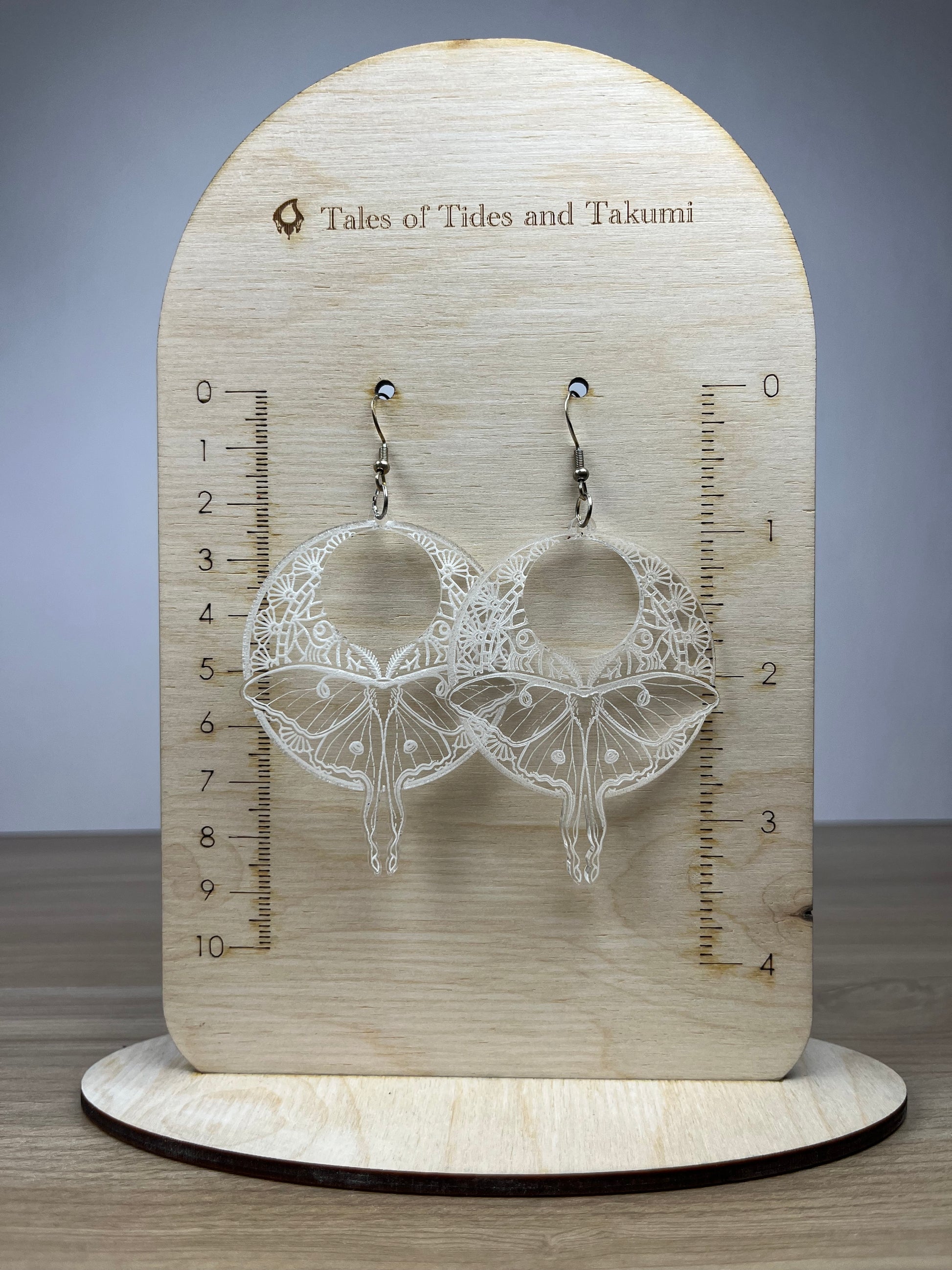 Earring Large Luna Moth Set