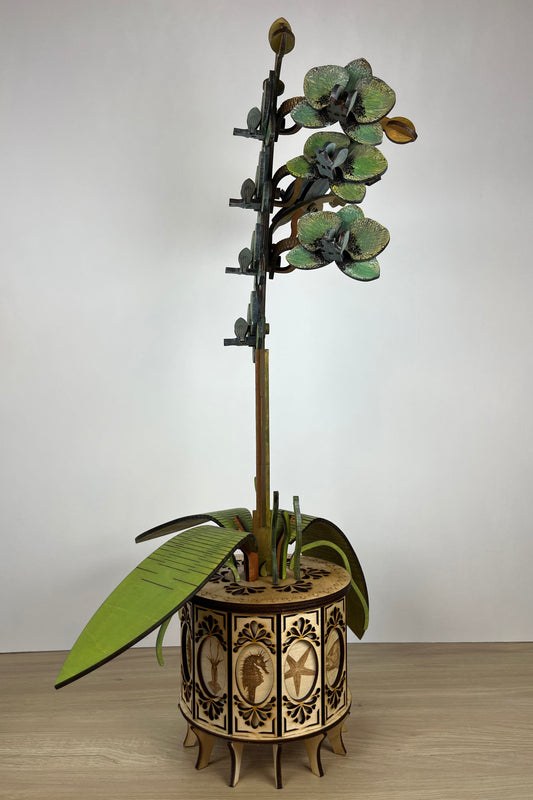 Orchid Modern Grey Side View 1